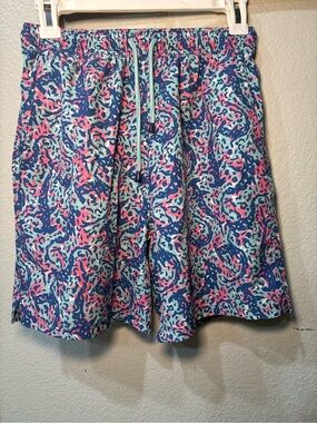 Peter Millar Men’s Swim Trunks Crown Hammerhead Camo Print Sz Sm